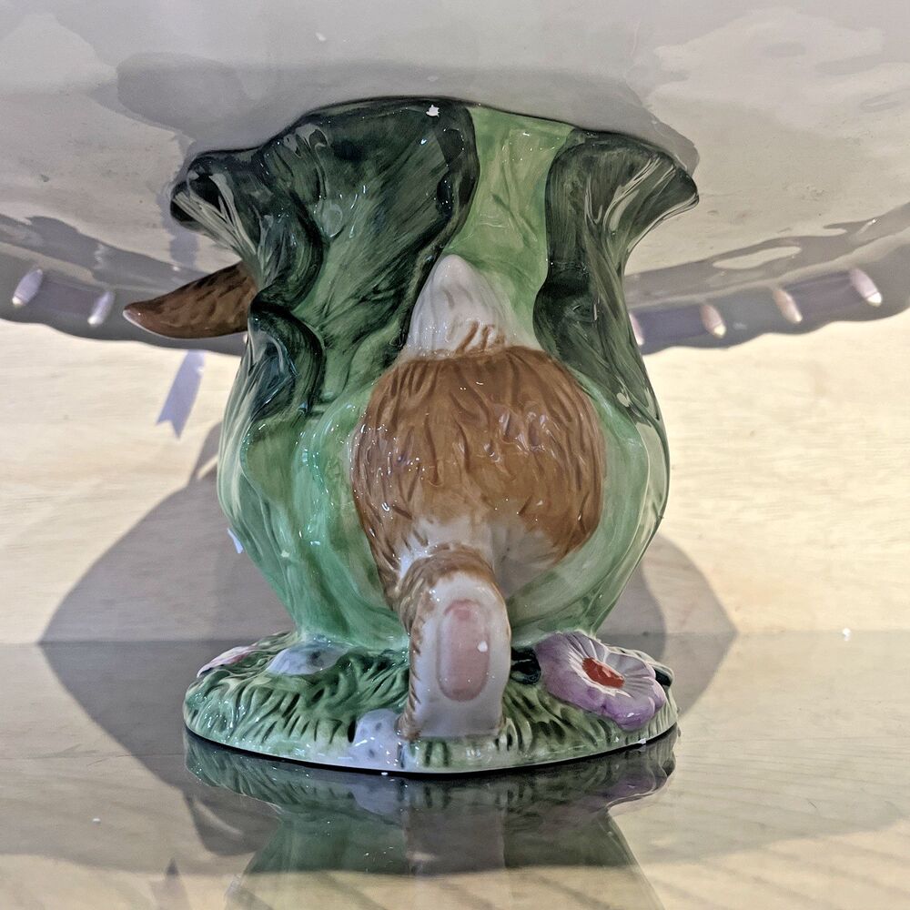 Easter Egg Display Set Pastel Bunny Rabbit Decorative Decor Cake Stand CostcoVTG - Picture 6 of 8